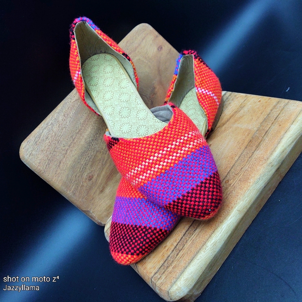 Flats Rainbow Wedge Sandals